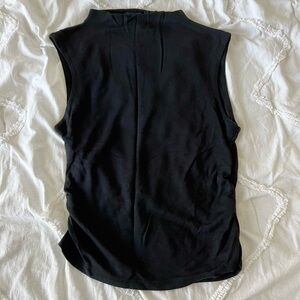 French Connection Black Mock Neck
